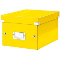 LEITZ Click & Store Aufbewahrungsbox 7,4 l gelb 21,6 x 28,2 x 16,0 cm von Leitz