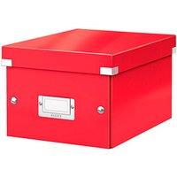 LEITZ Click & Store Aufbewahrungsbox 7,4 l rot 21,6 x 28,2 x 16,0 cm von Leitz