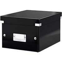 LEITZ Click & Store Aufbewahrungsbox 7,4 l schwarz 21,6 x 28,2 x 16,0 cm von Leitz