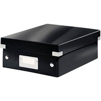 LEITZ Click & Store Aufbewahrungsbox 900 Blatt schwarz 22,0 x 28,5 x 10,0 cm von Leitz