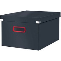 LEITZ Click & Store Cosy Aufbewahrungsbox 18,5 l grau 28,1 x 37,0 x 20,0 cm LEITZ Click & Store Cosy Aufbewahrungsbox 18,5 l grau 28,1 x 37,0 x 20,0 cm von Leitz