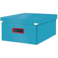 LEITZ Click & Store Cosy Aufbewahrungsbox 32,0 l blau 36,9 x 48,2 x 20,0 cm von Leitz