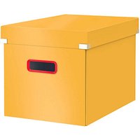 LEITZ Click & Store Cosy Aufbewahrungsbox 32,5 l gelb 32,0 x 36,0 x 31,0 cm von Leitz