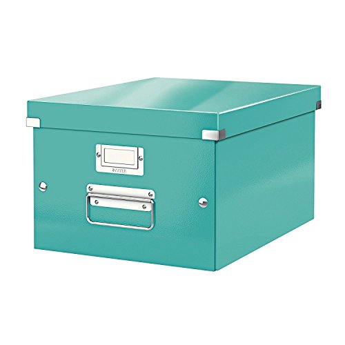 LEITZ Click & Store WOW Aufbewahrungsboxen A4 eisblau 6 Stück LEITZ Click & Store WOW Aufbewahrungsboxen A4 eisblau 6 Stück von Leitz