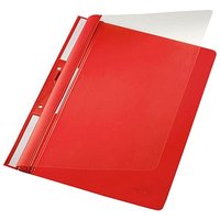 LEITZ Hängehefter Universal 4190 Kunststoff rot 2 x kaufmännische Heftung von Leitz