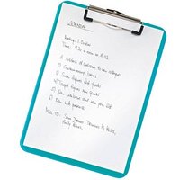 AKTION: LEITZ Klemmbrett WOW 3971 DIN A4 eisblau Kunststoff, 1 St. mit Prämie nach Registrierung von Leitz