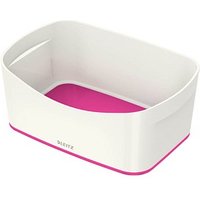 LEITZ MyBox Aufbewahrungsbox 3,0 l perlweiß/pink 24,6 x 16,0 x 9,8 cm von Leitz