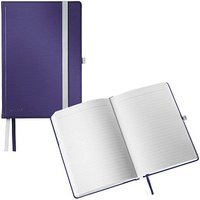 LEITZ Notizbuch Style DIN A5 liniert, titan blau Hardcover 160 Seiten von Leitz