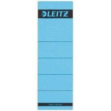 LEITZ Ordnerrücken-Etikett, 61 x 192 mm, kurz, breit, blau VE=10 von Leitz