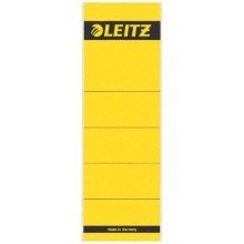 LEITZ Ordnerrücken-Etikett, 61 x 192 mm, kurz, breit, gelb VE=10 von Leitz