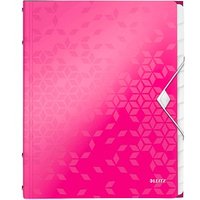 LEITZ Ordnungsmappe WOW 4634 12 Fächer pink LEITZ Ordnungsmappe WOW 4634 12 Fächer pink von Leitz