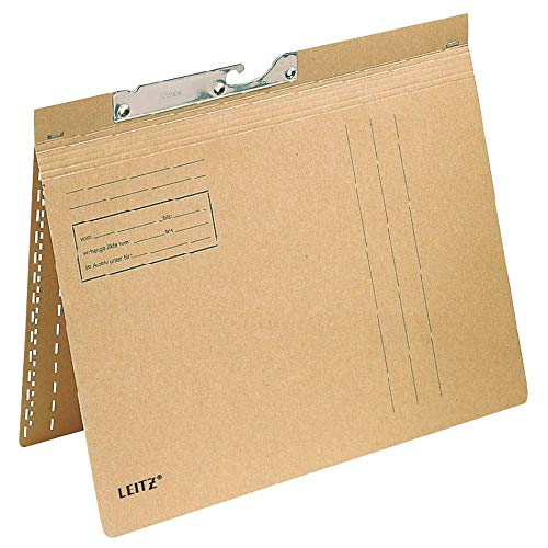 LEITZ Pendelhefter DIN A4 kaufm. Heftung naturbraun - 50er Pack LEITZ Pendelhefter DIN A4 kaufm. Heftung naturbraun - 50er Pack von Leitz