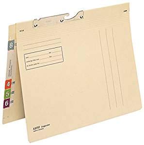 LEITZ Pendelhefter Orgacolor, A4, mit Schlauchheftung 50 Stück von Leitz