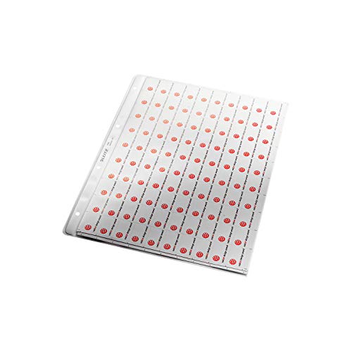 LEITZ Prospekthülle 4700/4720, DIN A4, oben offen, 100 Stück genarbt, transparent, Papiereinlage 4720 LEITZ Prospekthülle 4700/4720, DIN A4, oben offen, 100 Stück genarbt, transparent, Papiereinlage 4720 von Leitz
