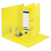 LEITZ Recycle Ordner gelb Karton 8,0 cm DIN A4 von Leitz