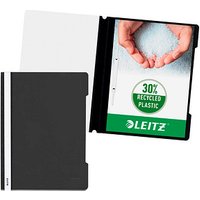 LEITZ Schnellhefter 4191 Kunststoff schwarz DIN A4 von Leitz