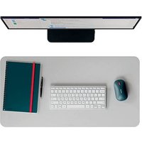LEITZ Schreibtischunterlage grau Leder 70,0 x 36,0 cm, 1 St. von Leitz
