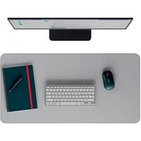 LEITZ Schreibtischunterlage groß grau Kunststoff 80,0 x 40,0 cm, 1 St. von Leitz