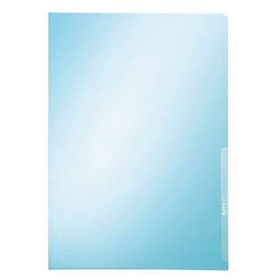 LEITZ Sichthülle Premium, A4, PVC, blau, 0, 15 mm 41000035 von Leitz