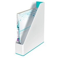 LEITZ Stehsammler WOW Duo Colour 53621051 perlweiß/eisblau Kunststoff, DIN A4 LEITZ Stehsammler WOW Duo Colour 53621051 perlweiß/eisblau Kunststoff, DIN A4 von Leitz