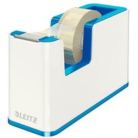 LEITZ Tischabroller WOW Duo Colour perlweiß/blau von Leitz