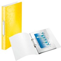 LEITZ WOW Ringbuch 2-Ringe gelb 3,2 cm DIN A4 von Leitz