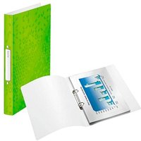 LEITZ WOW Ringbuch 2-Ringe grün 3,2 cm DIN A4 von Leitz