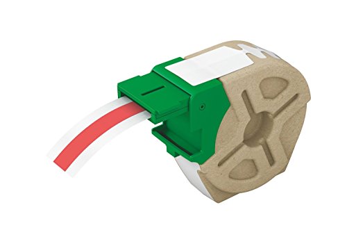 Leitz, Intelligente Endlos-Plastik-Etikettenkartusche, 12 mm Breite, 10 m Länge, Rot, 70150025 von Leitz