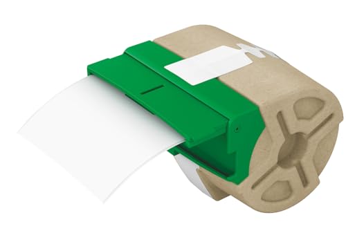 Leitz, Intelligente Endlos-Plastik-Etikettenkartusche, 88 mm Breite, 10 m Länge, Weiß, 70160001 von Leitz
