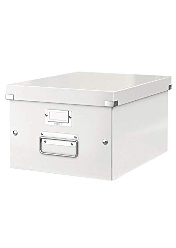 Leitz, Mittelgroße Aufbewahrungs- und Transportbox, Weiß, Mit Deckel, Für A4, Click & Store 3er Pack Leitz, Mittelgroße Aufbewahrungs- und Transportbox, Weiß, Mit Deckel, Für A4, Click & Store 3er Pack von Leitz