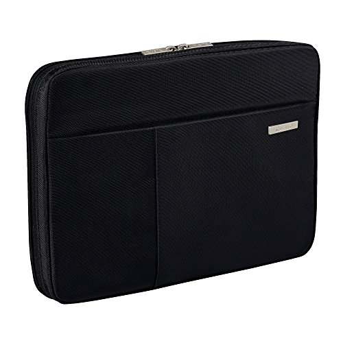 Leitz, Organisationsmappe für 10 Zoll Tablet, A4 Notizblock oder Notizbuch, Smart Traveller, Polyester/Metall, Complete, Schwarz, 62250095 Leitz, Organisationsmappe für 10 Zoll Tablet, A4 Notizblock oder Notizbuch, Smart Traveller, Polyester/Metall, Complete, Schwarz, 62250095 von Leitz