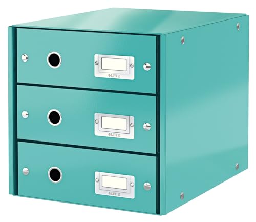 Leitz, Schubladenbox, Eisblau, 3 Schubladen, A4, Click & Store, 60480051 Leitz, Schubladenbox, Eisblau, 3 Schubladen, A4, Click & Store, 60480051 von Leitz