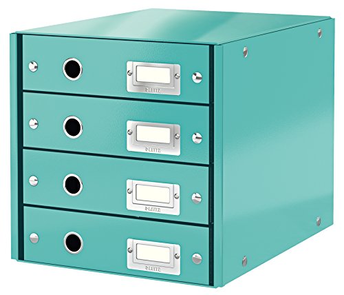 Leitz, Schubladenbox, Eisblau, 4 Schubladen, A4, Click & Store, 60490051 Leitz, Schubladenbox, Eisblau, 4 Schubladen, A4, Click & Store, 60490051 von Leitz