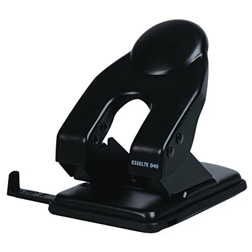 Esselte Leitz 177022 Locher D40, für 40 Blatt, mit Anschlagschiene, schwarz Esselte Leitz 177022 Locher D40, für 40 Blatt, mit Anschlagschiene, schwarz von Esselte