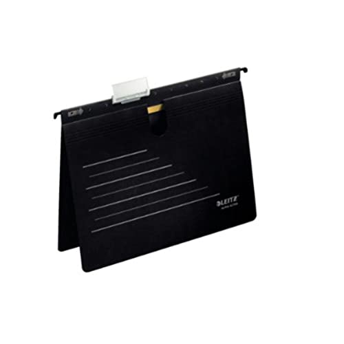 Leitz 19243095 Hängehefter Alpha Active, kaufmännische Heftung, Colorspankarton, schwarz, 5 stück Leitz 19243095 Hängehefter Alpha Active, kaufmännische Heftung, Colorspankarton, schwarz, 5 stück von Leitz