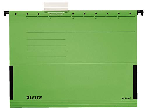 Leitz 19863055 Hängetasche Alpha , seitlich mit Fröschen, Colorspankarton, 5 Stück, grün Leitz 19863055 Hängetasche Alpha , seitlich mit Fröschen, Colorspankarton, 5 Stück, grün von Leitz