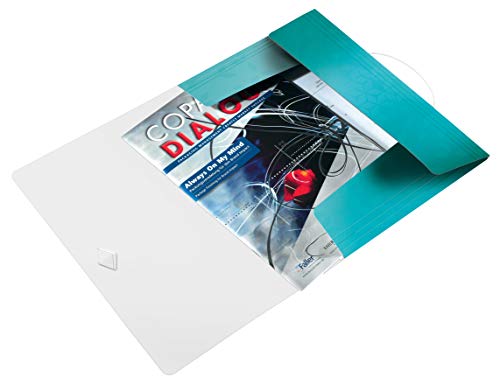 Leitz 204583 Eckspannermappe wow, A4, PP, eisblau von Leitz