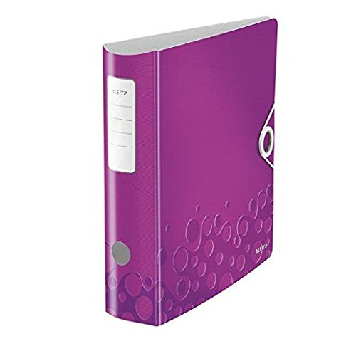 Leitz 3 Stück Aktenordner Active WOW A4 80 mm violett metallic Leitz 3 Stück Aktenordner Active WOW A4 80 mm violett metallic von Leitz