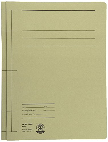 Leitz 3000-00-85 Schnellhefter Rapid, A4, Manilakarton, grau Leitz 3000-00-85 Schnellhefter Rapid, A4, Manilakarton, grau von Leitz