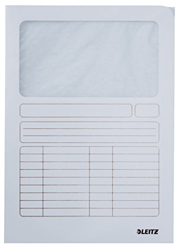 Leitz 39500001 Ordner aus Karton, weiß (Karton, weiß, A4, Hochformat, 220 mm, 310 mm) von Leitz