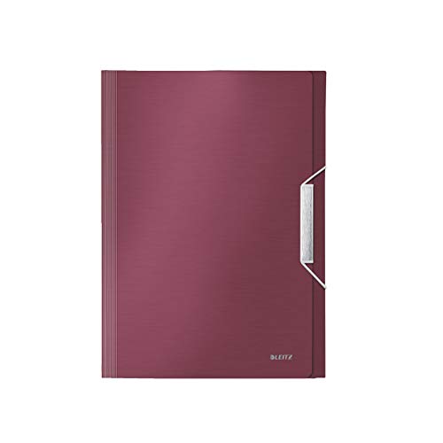 Leitz 39570028 Fächermappe Style Fächermappe Style, A4, 6 Fächer, PP, granatrot Leitz 39570028 Fächermappe Style Fächermappe Style, A4, 6 Fächer, PP, granatrot von Leitz