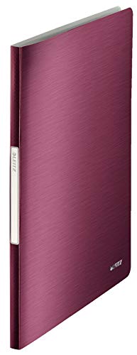 Leitz Sichtbuch Style Sichtbuch Style, A4, PP, 40 Hüllen, granatrot, 39590028 von Leitz