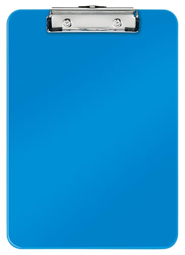 Leitz WOW A4 Klemmbrett, hochwertiges Klemmbrett aus Hartplastik, 80 Blatt Kapazität, Blau, 39710036 Leitz WOW A4 Klemmbrett, hochwertiges Klemmbrett aus Hartplastik, 80 Blatt Kapazität, Blau, 39710036 von Leitz