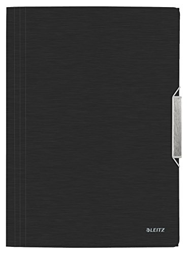 Leitz 39770094 Eckspannermappe Style, A4, PP, satin schwarz Leitz 39770094 Eckspannermappe Style, A4, PP, satin schwarz von Leitz