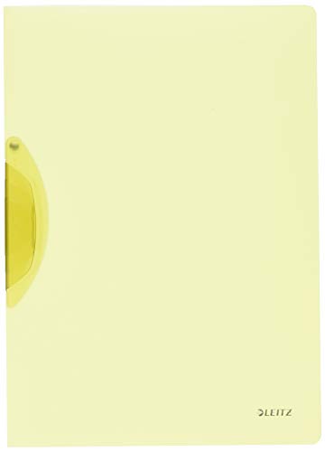 Leitz 41760015 Klemmmappe ColorClip Rainbow, A4, PP, gelb, 6er Packung Leitz 41760015 Klemmmappe ColorClip Rainbow, A4, PP, gelb, 6er Packung von Leitz