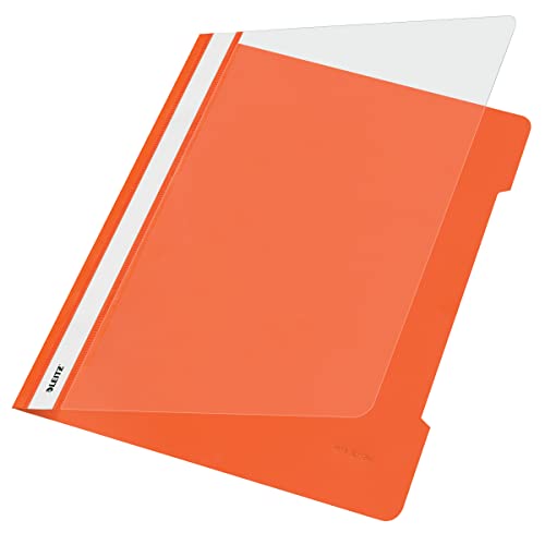 Leitz 4191-00-45 Hefter Standard, A4, langes Beschriftungsfeld, PVC, orange Leitz 4191-00-45 Hefter Standard, A4, langes Beschriftungsfeld, PVC, orange von Leitz