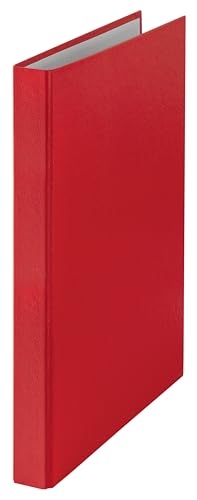 Leitz 42090025 Ringbuch (A4, Maxi 2 Ringe 16 mm) rot von Leitz