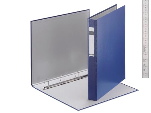 Leitz 42120035 Ringbuch Standard, A4, PP, 4 Ringe, 25 mm, blau Leitz 42120035 Ringbuch Standard, A4, PP, 4 Ringe, 25 mm, blau von Leitz