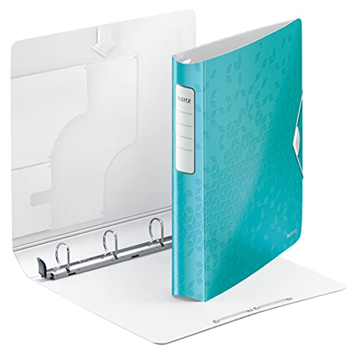 Leitz 42400051 Ringbuch Active WOW, A4, Polyfoam, 4 Ringe, 30 mm, eisblau Leitz 42400051 Ringbuch Active WOW, A4, Polyfoam, 4 Ringe, 30 mm, eisblau von Leitz