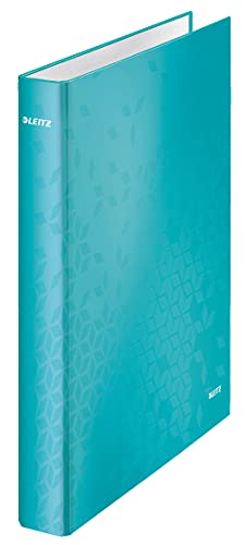Leitz 42410051 Ringbuch wow, A4, PP, 2 Ringe, 25 Cm, eisblau Leitz 42410051 Ringbuch wow, A4, PP, 2 Ringe, 25 Cm, eisblau von Leitz